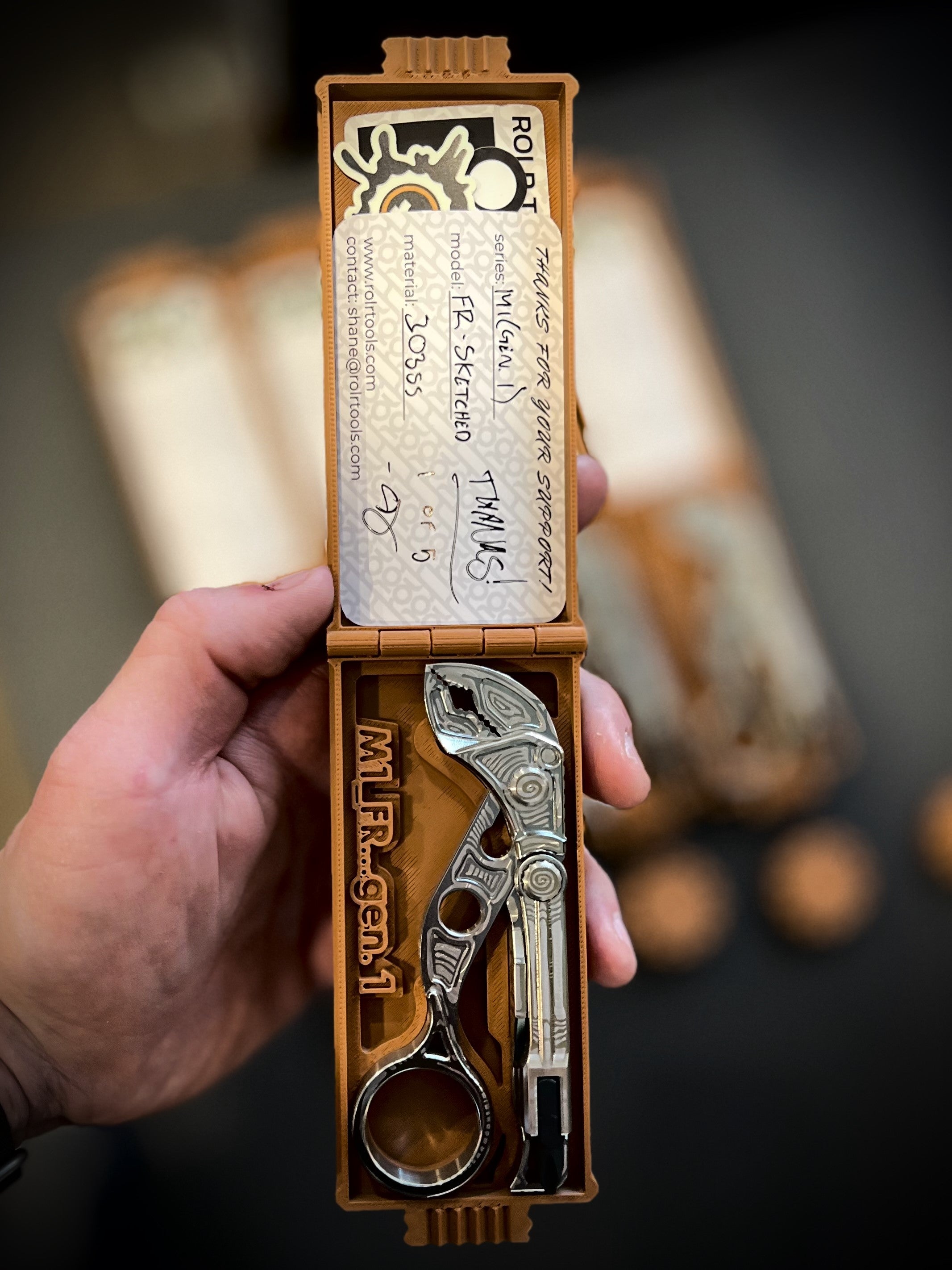 M1 FR - Gen. 1 - SKETCHED ROLR Tool Co